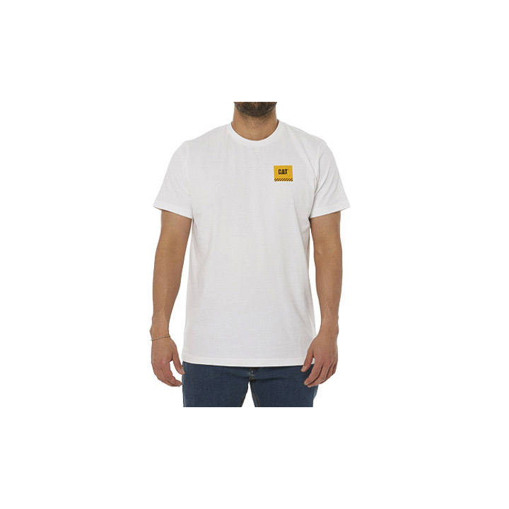 Caterpillar Arbets Restricted T-Shirts Herr Vita | SE-43086