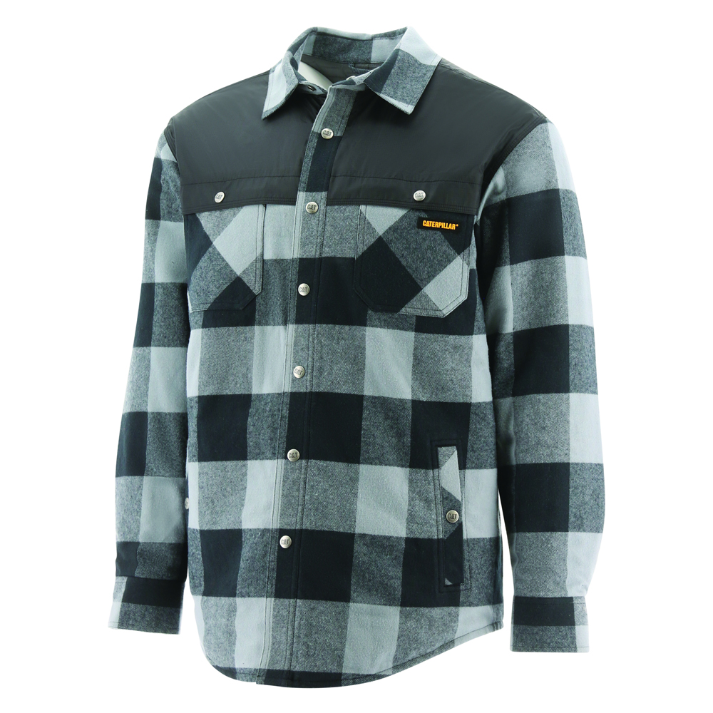 Caterpillar Block Insulated Shirt Jacka Herr Olivgröna | SE-68214