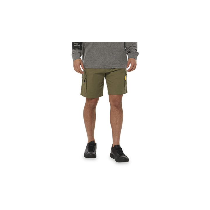 Caterpillar Foundation Cargo Shorts Herr Gröna | SE-57312