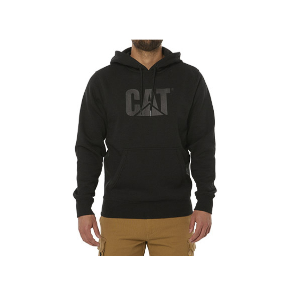 Caterpillar Foundation Hooded Sweatshirt Huvtröja Herr Svarta | SE-13629