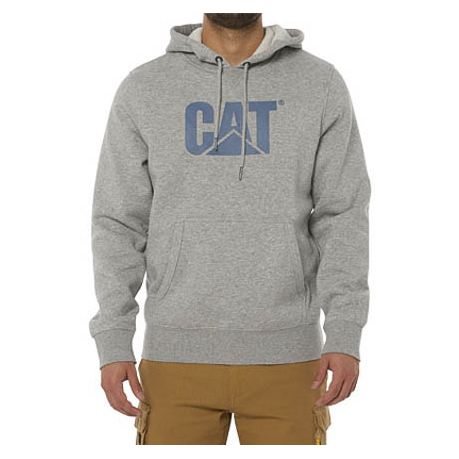 Caterpillar Foundation Hooded Sweatshirt Huvtröja Herr Grå | SE-21837