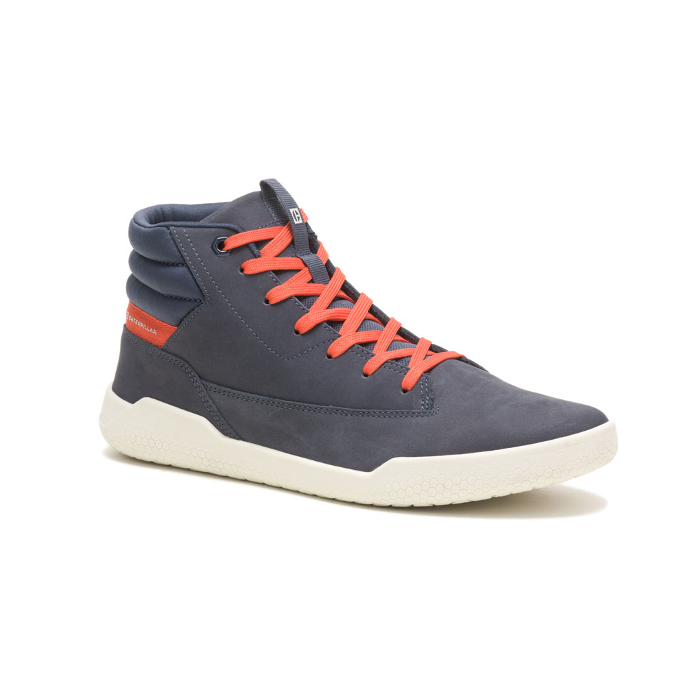 Caterpillar Hex Hi Sneakers Herr Marinblå | SE-61274