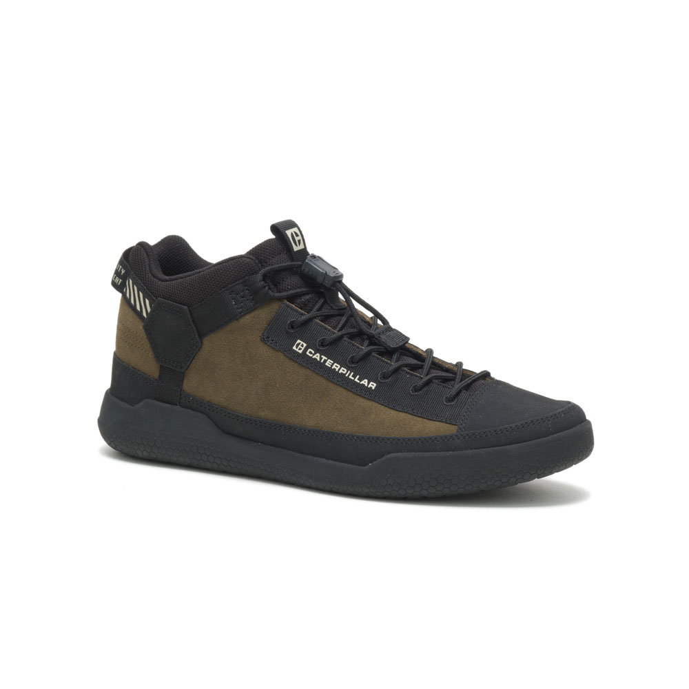 Caterpillar Hex Utility Sneakers Herr Mörkolivgröna | SE-91385