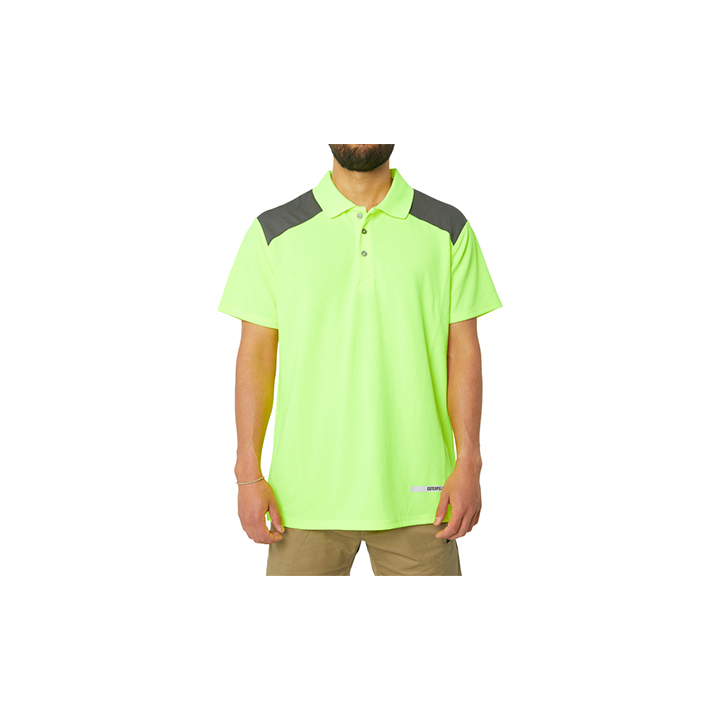 Caterpillar Hi Vis Performance T-Shirts Herr Gula | SE-05413