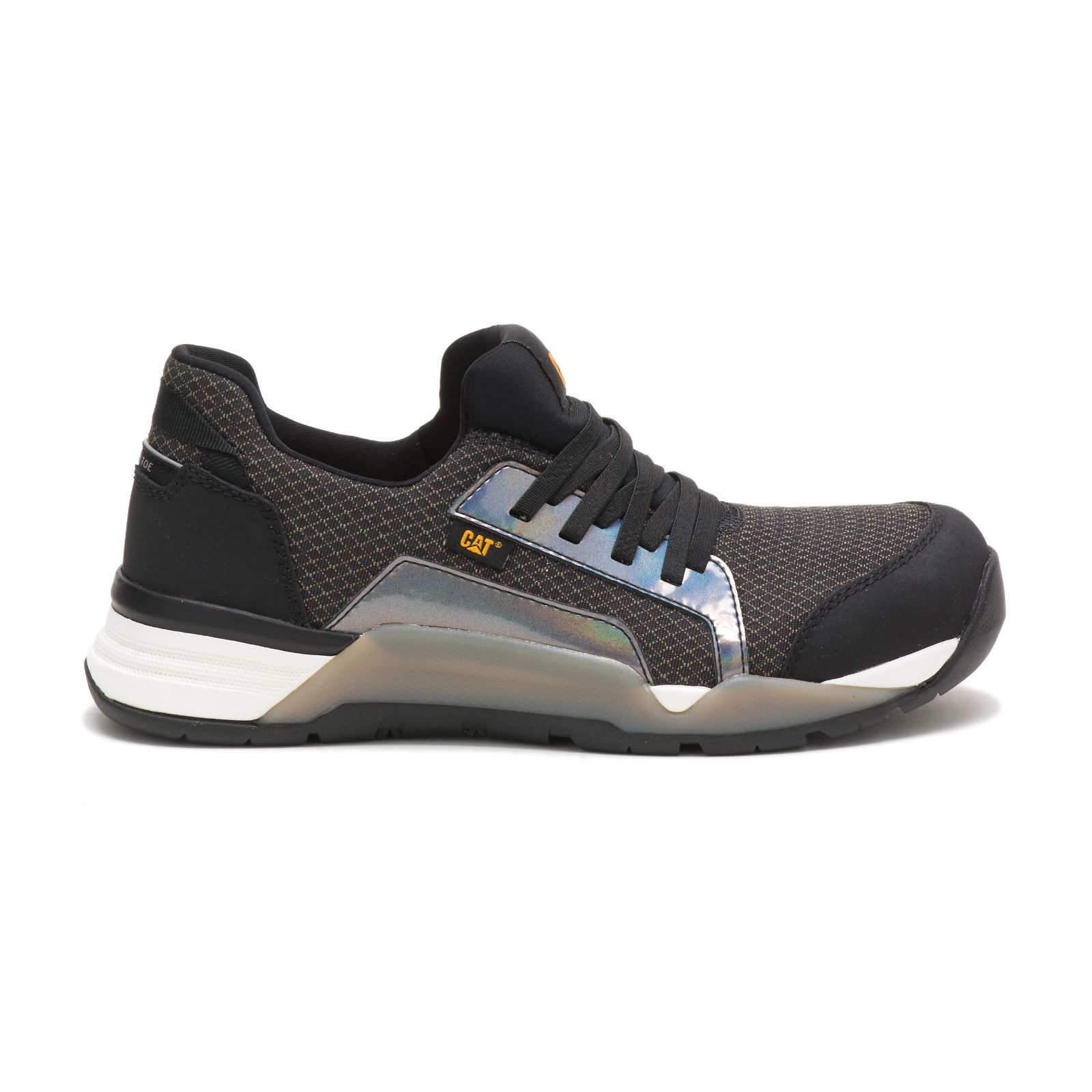 Caterpillar Sprint Textil Alloy Tå Sneakers Dam Svarta | SE-49260