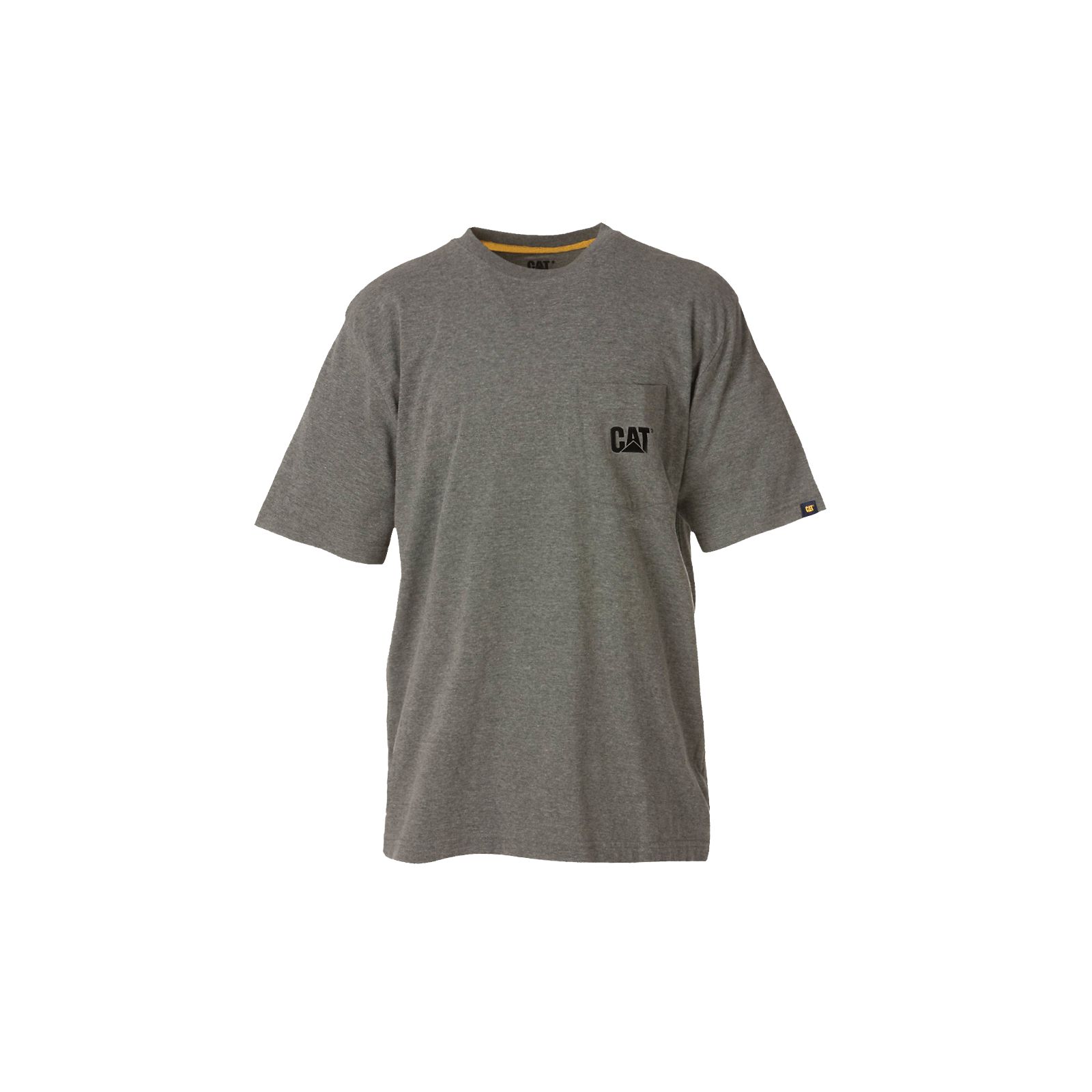 Caterpillar Trademark Pocket T-Shirts Herr Mörkgrå | SE-45287