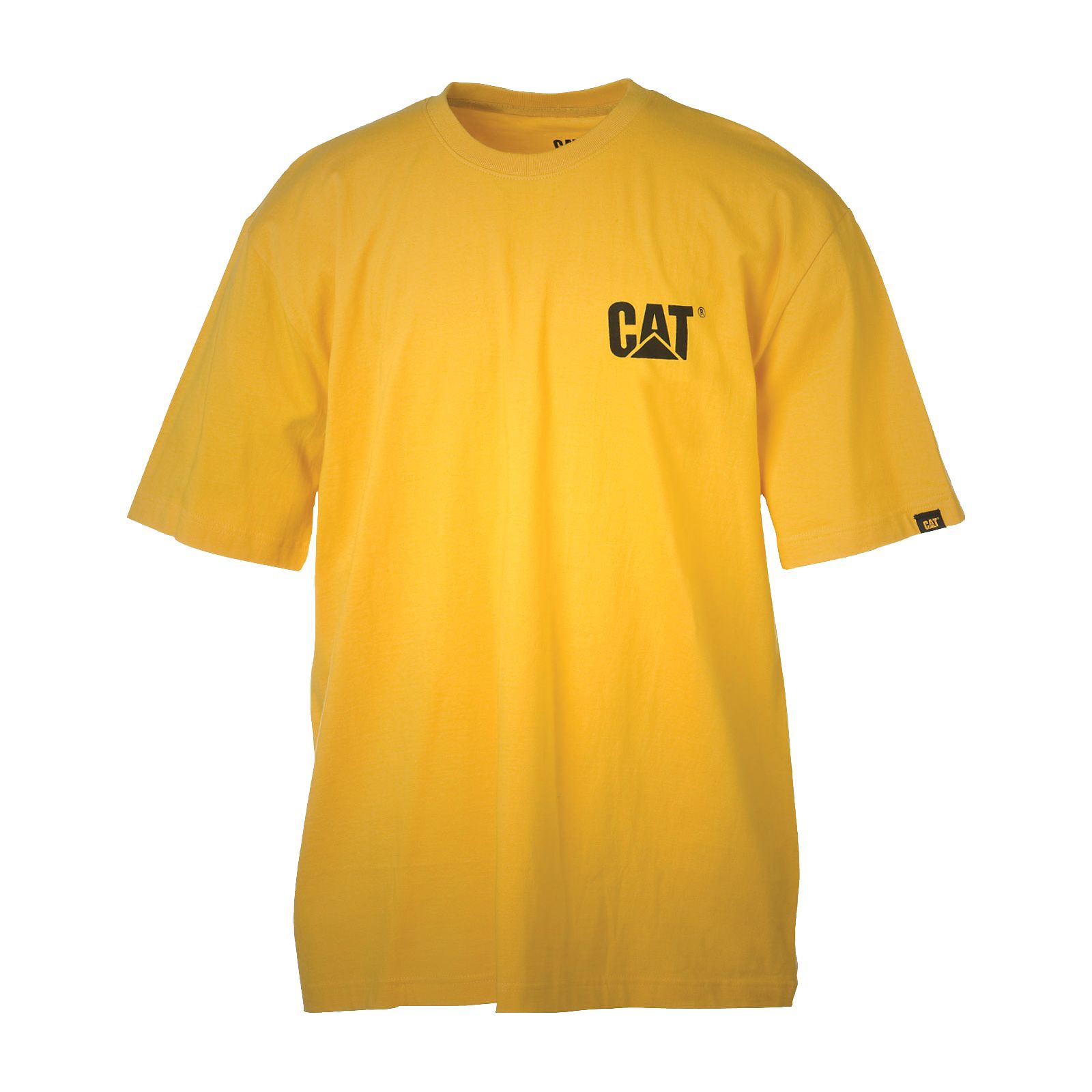 Caterpillar Trademark T-Shirts Herr Gula | SE-95267