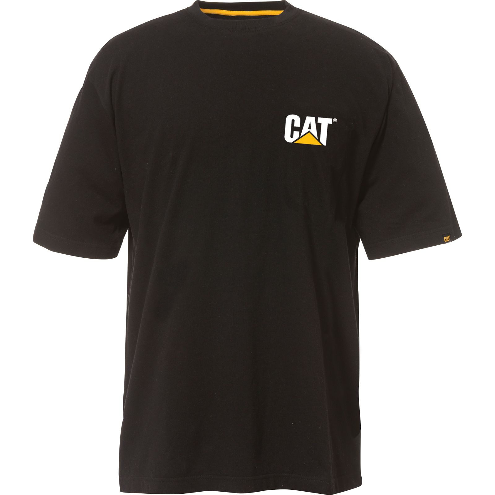 Caterpillar Trademark T-Shirts Herr Svarta | SE-43025